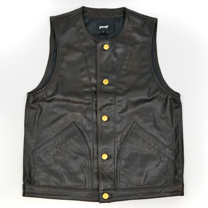楽天市場】ショット バッファロー レザーベスト Schott BUFFLOW  