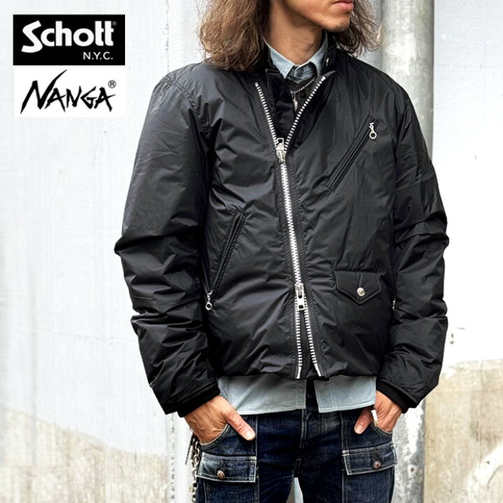 楽天市場】2024FW Schott x NANGA AURORA STAND RIDERS ショット 