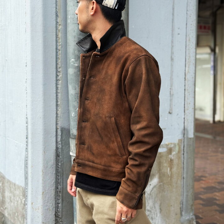 楽天市場】SCHOTT ショット 782-5250009 NEWBIE SUEDE LEATHER JACKET 