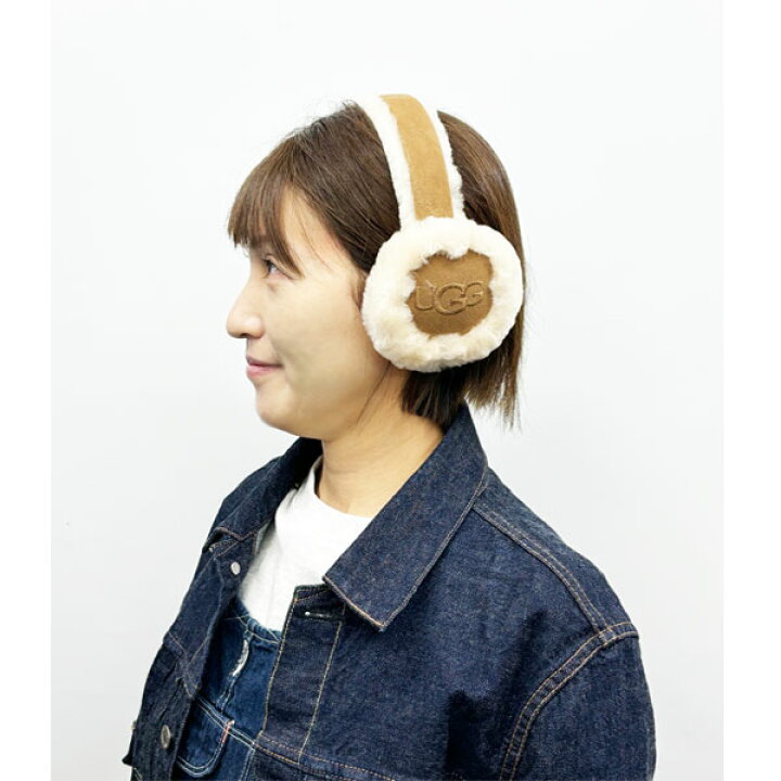 楽天市場】【 ugg 国内正規商品 】 ugg Sheepskin Embroidery Earmuff 