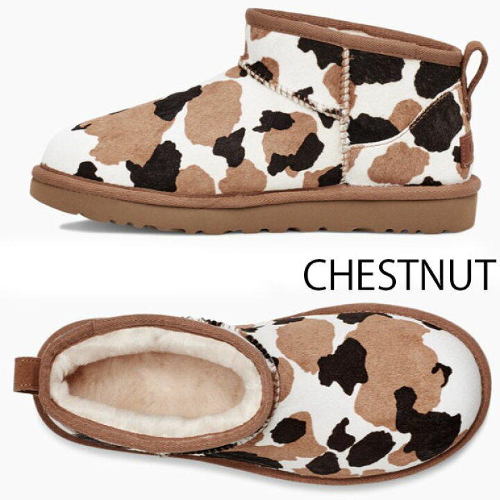 楽天市場】【 ugg 国内正規商品 】 ugg classic ultra mini cow print 