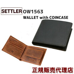 革のエイジングを手軽に楽しめるカジュアルでラフなセトラーのレザー♪SETTLEROW1563WALLETwithCOINCASE