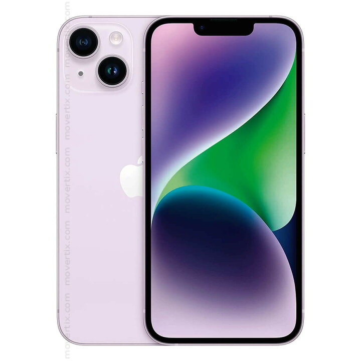 美品！iPhone14Plus パープル128GB（バッテリー100%）