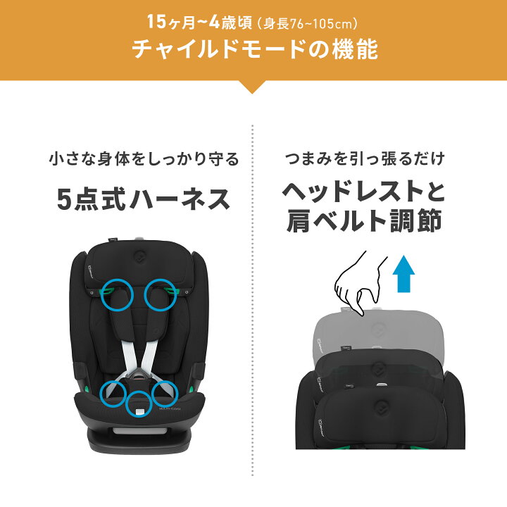 楽天市場】【公式】 マキシコシ タイタンプロ アイサイズ MaxiCosi 