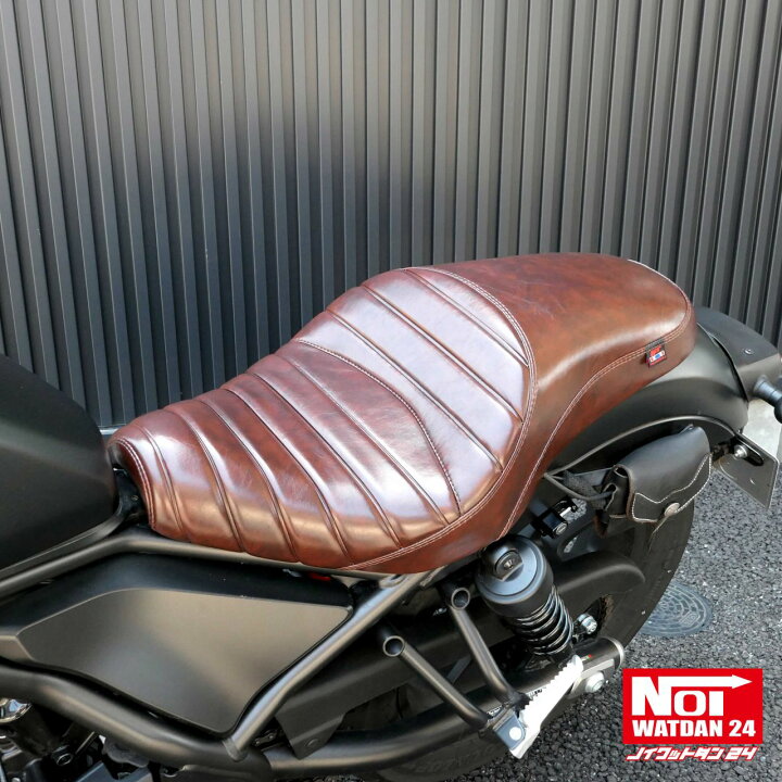 楽天市場】レブル250 レブル500 ダブルシート タックロール NOI 