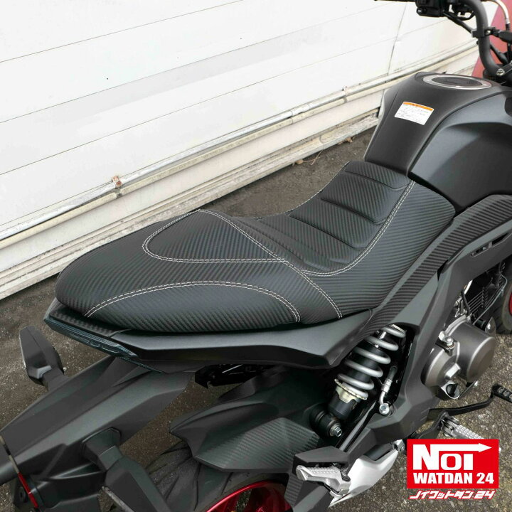 楽天市場】Z125PRO ローダウンシート NOI WATDAN24（ノイ ワットダン24 