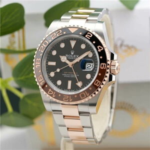 �����b�N�X GMT�}�X�^�[II 126711CHNR �u���b�N/�u���E�� ROLEX �V�i�����Y �r���v ���������y���������NUP�r���v�z