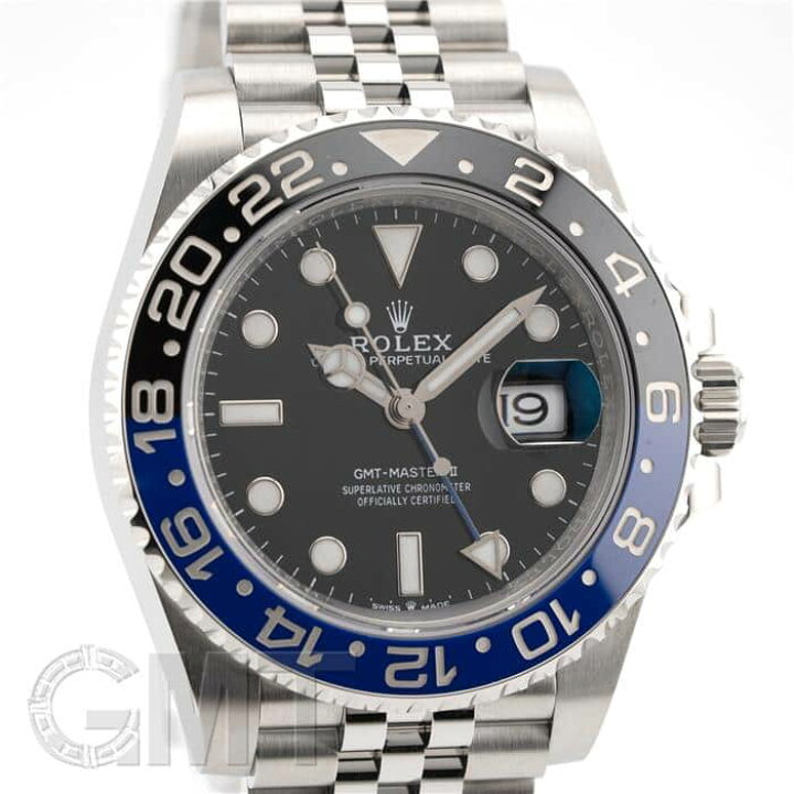 楽天市場】ロレックス GMTマスターII 126710BLNR ブルーブラック ROLEX 