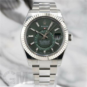 �����b�N�X �X�J�C�h�D�G���[ 336934 �~���g�O���[�� �t���i���i ROLEX �V�i�����Y �r���v ���������y���������NUP�r���v�z