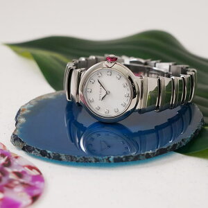�u���K�� ���`�F�A �z���C�gMOP 12P�_�C�� 28mm LU28WSS/12 BVLGARI �V�i���f�B�[�X �r���v ��������