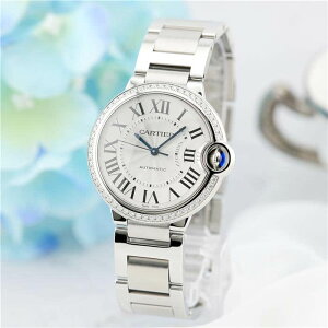 �J���e�B�G �o���� �u���[ �h�D �J���e�B�G �E�H�b�` 36MM W4BB0024 �t���i���i CARTIER �V�i���f�B�[�X �r���v ��������