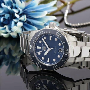 TAG HEUER �^�O�E�z�C���[ �A�N�A���[�T�[�v���t�F�b�V���i��300 �u���[ 8P�_�C�� 36mm WBP231B.BA0618 TAG HEUER �V�i���f�B�[�X �r���v ��������