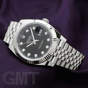 �����b�N�X �f�C�g�W���X�g 41 126334G �u���b�N 10P�_�C�� �W���r���[�u���X ROLEX �V�i�����Y �r���v ��������