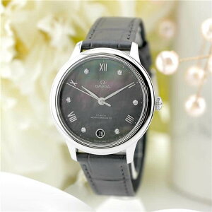 �I���K �f�E���B�� �v���X�e�[�W 34MM 434.13.34.20.57.001 �t���i���i OMEGA �V�i���f�B�[�X �r���v ��������
