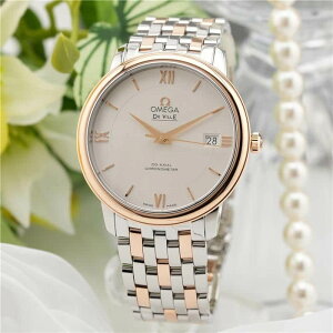 �I���K �f�E���B�� �v���X�e�[�W �R�[�A�N�V���� 36.8MM 424.20.37.20.02.002 OMEGA �V�i�����Y �r���v ��������