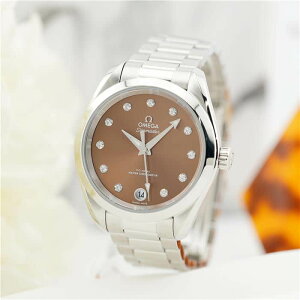 �I���K �V�[�}�X�^�[ �A�N�A�e�� 150M 34MM 220.10.34.20.63.001�@�t���i���i OMEGA �V�i���f�B�[�X �r���v ��������