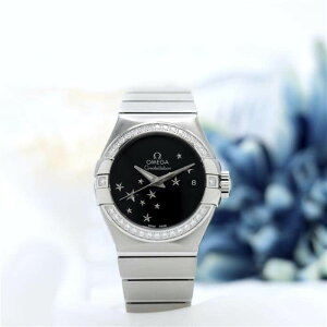 OMEGA �I���K �R���X�e���[�V���� 27mm 123.15.27.20.01.001 �t���i���i OMEGA �V�i���f�B�[�X �r���v ��������