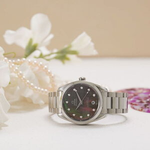 OMEGA �V�[�}�X�^�[ �A�N�A�e�� 150M �R�[�A�N�V���� �}�X�^�[ �N���m���[�^�[ 38MM 220.10.38.20.57.001 �t���i���i OMEGA �V�i���f�B�[�X �r���v ��������
