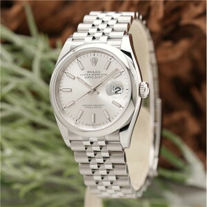 �����b�N�X �f�C�g�W���X�g36 126200 �V���o�[ �W���r���[�u���X���b�g �t���i���i ROLEX �V�i�����Y �r���v ��������
