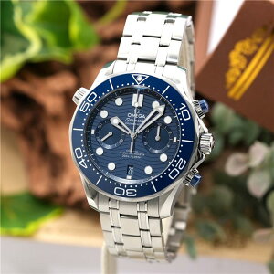�I���K �V�[�}�X�^�[�_�C�o�[300M �N���m�O���t 210.30.44.51.03.001�@�t���i���i�y�A�E�g���b�g�z OMEGA �V�i�����Y �r���v ��������