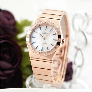 �I���K �R���X�e���[�V���� 131.55.28.60.55.007 �Z�h�i�S�[���h �t���i���i OMEGA �V�i���f�B�[�X �r���v ��������