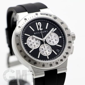 BVLGARI �u���K�� �f�B�A�S�m ���F���`�b�V�� DG41BSVDCHTA �u���b�N ���o�[ 102763 �t���i���i BVLGARI �V�i�����Y �r���v ��������