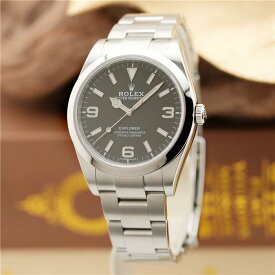 ロレックス エクスプローラー39 214270 保証書2018年 ランダムシリアル 付属品完品 ROLEX 中古メンズ 腕時計 送料無料