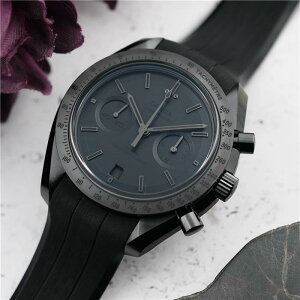 �I���K �X�s�[�h�}�X�^�[ �_�[�N�T�C�h �I�u �U ���[�� �u���b�N�Z���~�b�N 310.92.44.51.01.005 �t���i���i OMEGA �V�i�����Y �r���v ��������