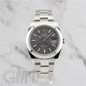 �y60�񕥂��܂ŋ���0%�zROLEX �����b�N�X �f�C�g�W���X�g 41 126300 �X���[�g �I�C�X�^�[�u���X ROLEX �V�i�����Y �r���v ��������