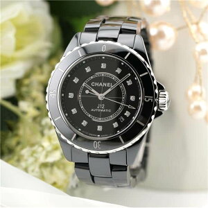 �y60�񕥂��܂ŋ���0%�z�V���l�� J12 38mm H5702 �t���i���i CHANEL �V�i���f�B�[�X �r���v ��������