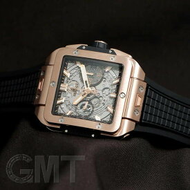【60回払いまで金利0%】HUBLOT スクエア バン ウニコ キングゴールド 821.OX.0180.RX 付属品完品 HUBLOT 新品メンズ 腕時計 送料無料