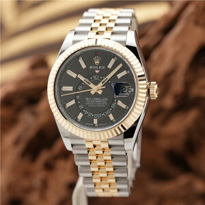 �y60�񕥂��܂ŋ���0%�z�����b�N�X �X�J�C�h�D�G���[ 336933 �u���b�N �W���r���[�u���X���b�g �t���i���i�y�����b�N�X�E�H�b�`�z ROLEX �V�i�����Y �r���v ��������