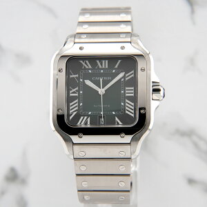 �y60�񕥂��܂ŋ���0%�z�J���e�B�G �T���g�X �h�D �J���e�B�G �E�H�b�` ���[�W���f�� �O���[�� WSSA0062 �t���i���i CARTIER �V�i�����Y ���f�B�[�X�r���v ��������
