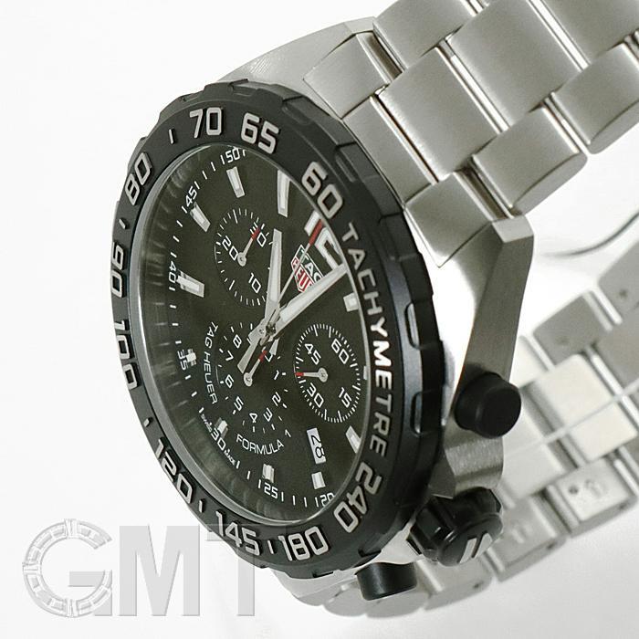 タグホイヤー フォーミュラ1 クロノグラフ CAZ1010.BA0842 F1 SS ブラック TAG HEUER 新品メンズ 腕時計 送料無料 |  GMT
