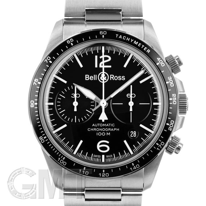 楽天市場】ベル&ロス ヴィンテージ BR V2-94 ブラック スティール  