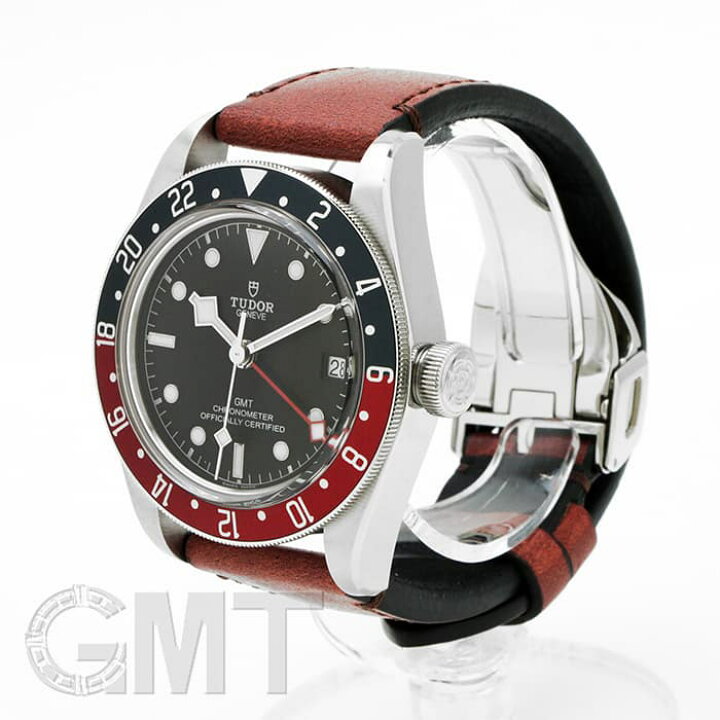 楽天市場】チュードル ブラックベイ GMT 79830RB ブルー/レッド レザー  