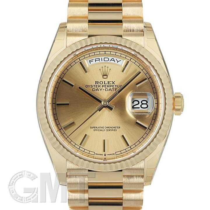 楽天市場】ロレックス デイデイト 36 128238 シャンパン ROLEX 新品 