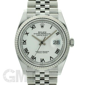 �����b�N�X �f�C�g�W���X�g 36 126234 �z���C�g ���[�} �W���r���[�u���X ROLEX �V�i�����Y �r���v ��������
