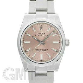 ロレックス オイスターパーペチュアル34 124200 ピンク ROLEX 新品メンズ 腕時計 送料無料