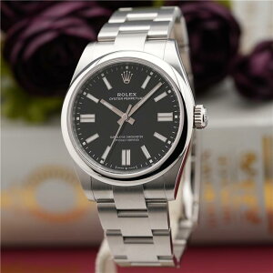 �����b�N�X �I�C�X�^�[�p�[�y�`���A�� 41 134300 �u���b�N �t���i���i�y2025�N�V��z ROLEX �V�i�����Y �r���v ��������