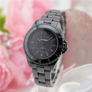 �V���l�� J12 BLUSH �L�����o�[ 12.2 33mm H10311 �t���i���i CHANEL �V�i���f�B�[�X �r���v ��������