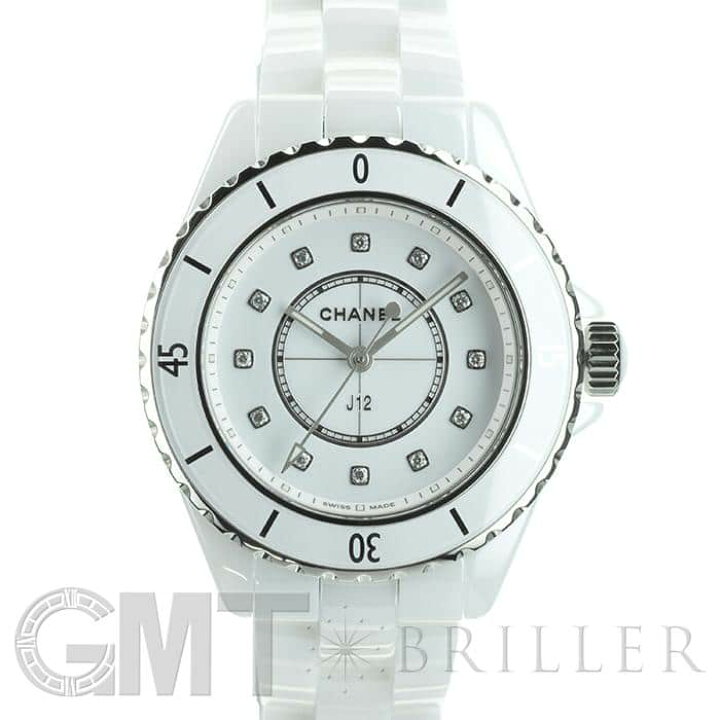 楽天市場】シャネル J12 ホワイトセラミック 33mm H5703 CHANEL 新品 