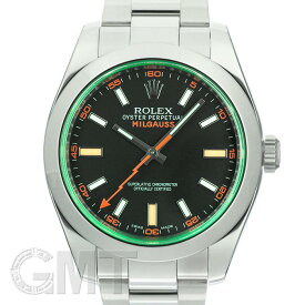 ロレックス ミルガウス 116400GV 保証書2013年 付属品完品 ランダムシリアル ROLEX 中古メンズ 腕時計 送料無料