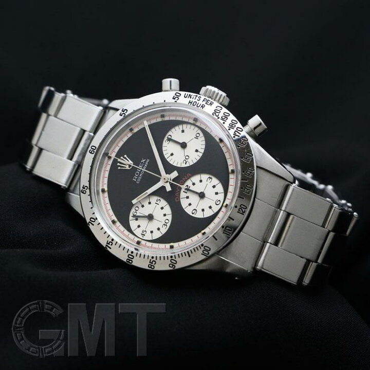 楽天市場 ロレックス デイトナ 6239 ポールニューマン エキゾチックダイヤル 黒 赤巻き Rolex 中古メンズ 腕時計 送料無料 Gmt