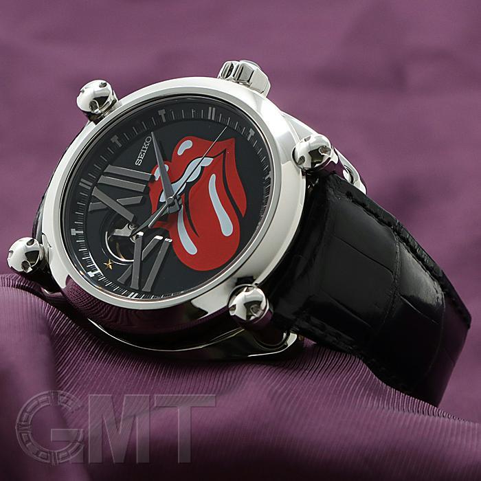 セイコー ガランテ SBLL017 ザ・ローリング・ストーンズ 結成50周年記念 SEIKO 中古メンズ 腕時計 送料無料 | GMT