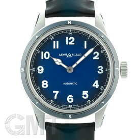 モンブラン 1858 オートマティック 126758 ブルー MONTBLANC 中古メンズ 腕時計 送料無料