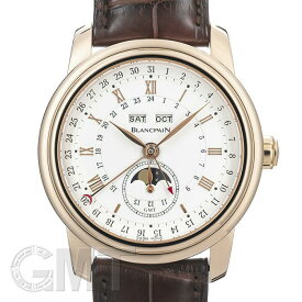 ブランパン ヴィルレ コンプリートカレンダー GMT 42mm 4276-3642A-55B BLANCPAIN 中古メンズ 腕時計 送料無料