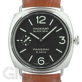 パネライ ラジオミール ブラックシール 8デイズ PAM00609 OFFICINE PANERAI 中古メンズ 腕時計 送料無料