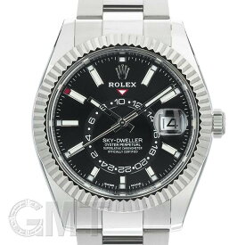 ロレックス スカイドゥエラー 326934 ブラック オイスターブレス 保証書2019年 付属品完品 ランダムシリアル ROLEX 中古メンズ 腕時計 送料無料