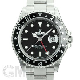 ロレックス GMTマスター II 16710 ブラック 保証書2001年 P品番 ROLEX 中古メンズ 腕時計 送料無料